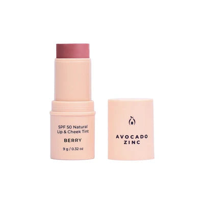 Avocado Zinc SPF 50 Natural Lip & Cheek Tint 9g